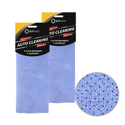 Serviettes de séchage en microfibre sans peluche